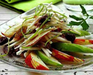 Insalata di sedano e mela