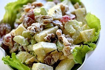 insalata con sedano e mela