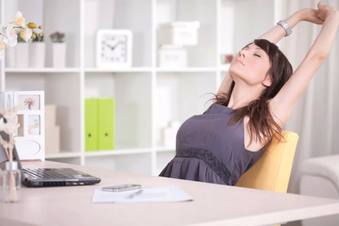 Perdere peso lavorando in ufficio. Esercizi