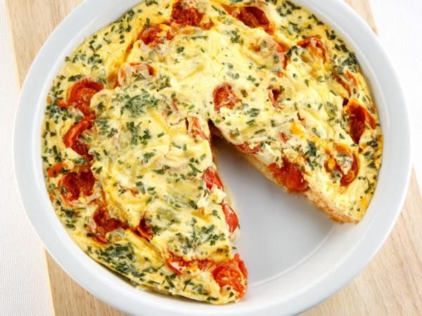 Frittata con le verdure al forno - Eccellente Donna