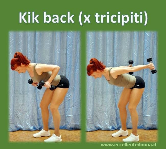 Kik back (x tricipiti)
