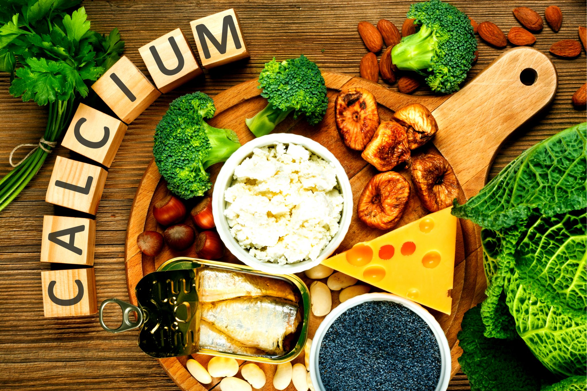 10 alimenti che contengono più calcio della ricotta