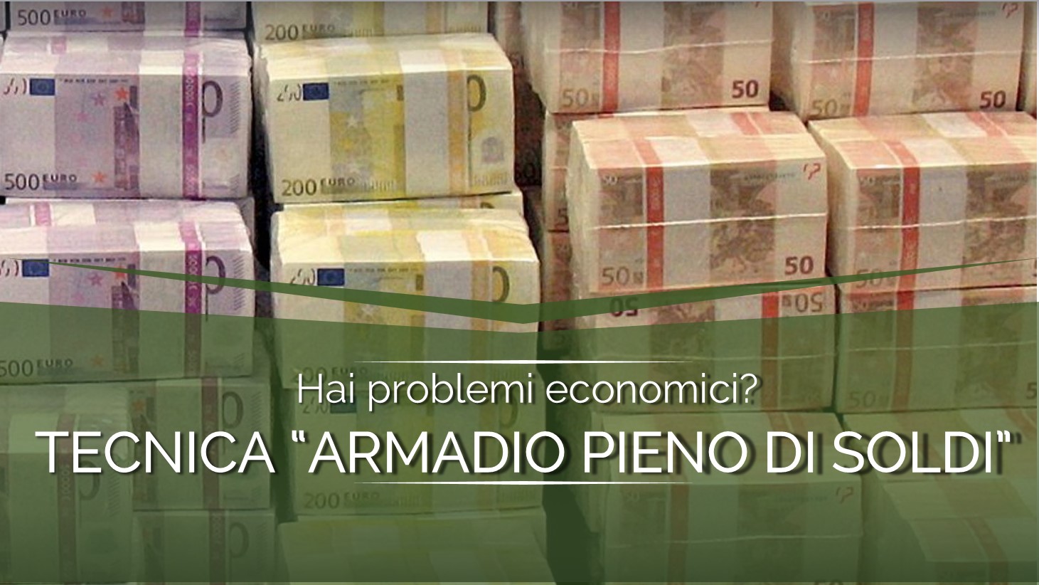 MANIFESTA LA TUA ABBONDANZA! Tecnica per migliorare il rapporto con il denaro