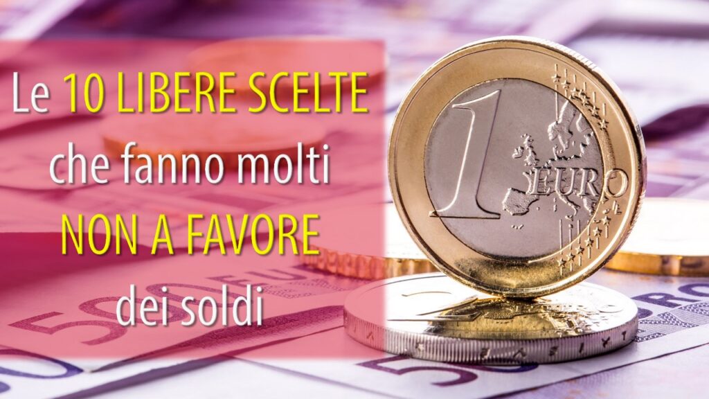 Cosa scegli al posto dei soldi