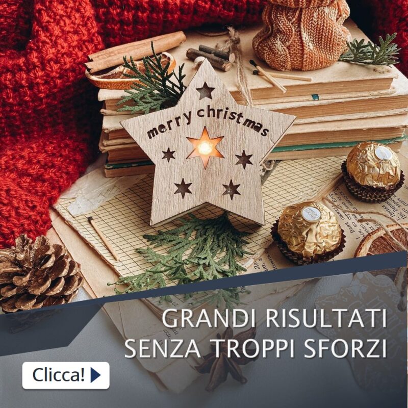 Grandi risultati senza troppi sforzi