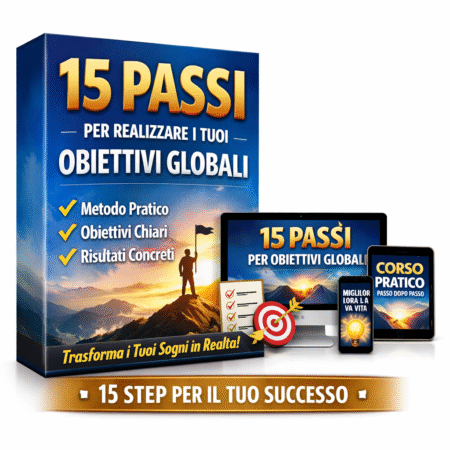 15 PASSI PER REALIZZARE I TUOI OBIETTIVI GLOBALI